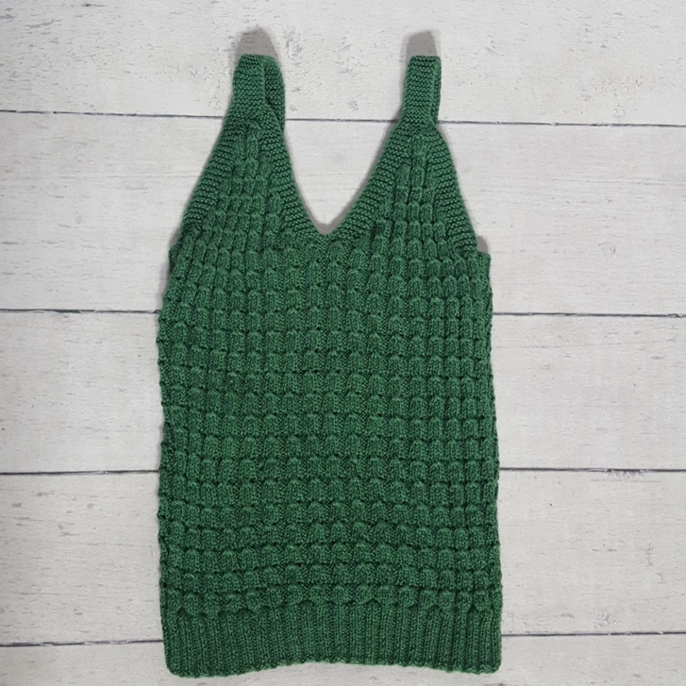 Knitted handmade top